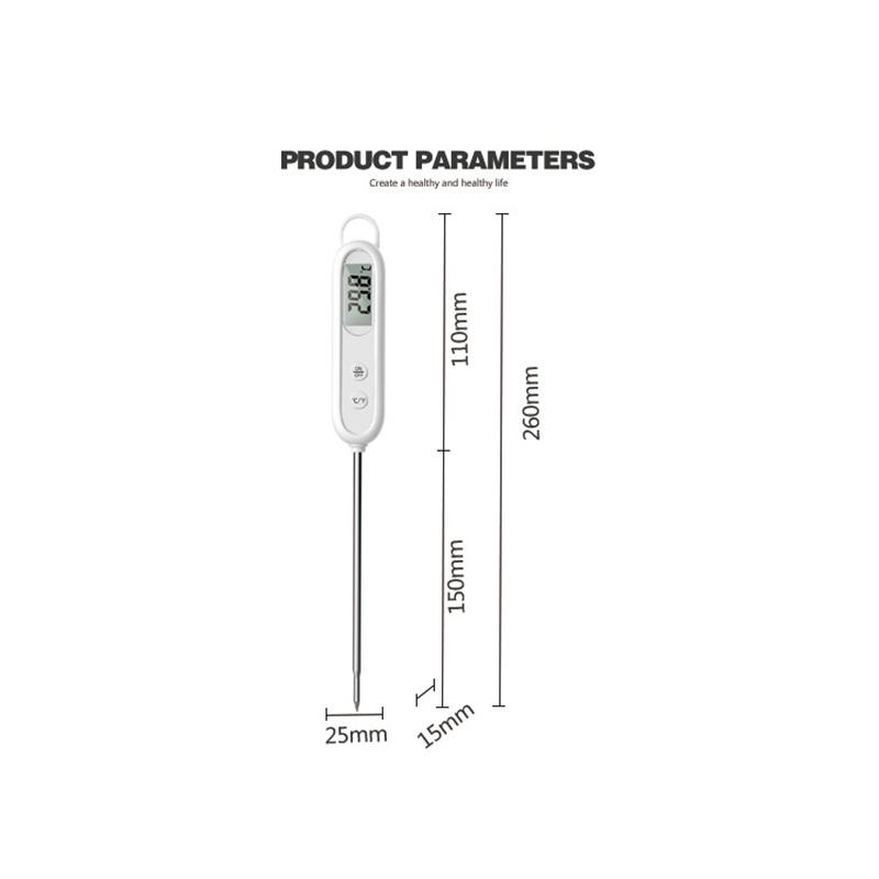 Kitchen Digital BBQ Food Thermometer Meat Cake Candy Fry Grill Dinning Household Cooking Thermometer Gauge Oven Tool