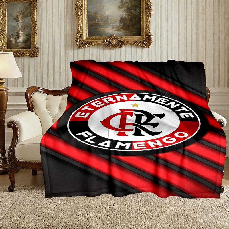 1pc Rangers FC Blanket, Home Printed Throw Blanket - Soft Blanket Gift for Family, Washable Sofa Bed Blanket