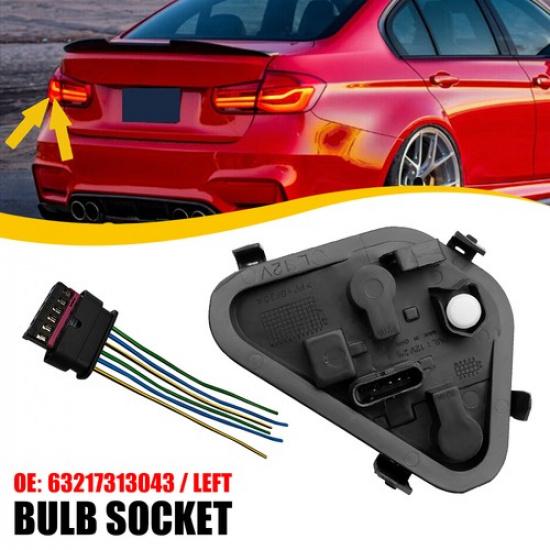 63217313043 Задний фонарь Левый Задний фонарь и Разъем 320i Подходит M3 BMW 328I 2013-2015