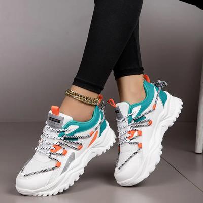 2024 Damen Atmungsaktive Sneaker Laufschuhe Fitness Sportschuhe Freizeitschuhe Sportbekleidung Wanderschuhe Erholung Frau