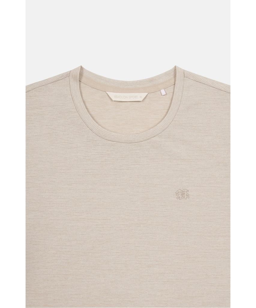 Koolongseupocheu Women'S Moss Dry Basic Round Neck Short Sleeve T-Shirt Jktcm26302Oat