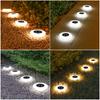 1pcs Solar Ground Lights, Upgraded Outdoor Bright Landscape Lighting, LED Path Lights For Garden Pathway Yard Deck Lawn Patio Walkway