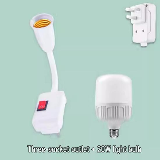 Influencer Wall-Mounted Bedroom Lamp: Plug-in, No-Wire, Punch-Free, Eye-Friendly, Energy-Saving, Warm Super-Bright Light