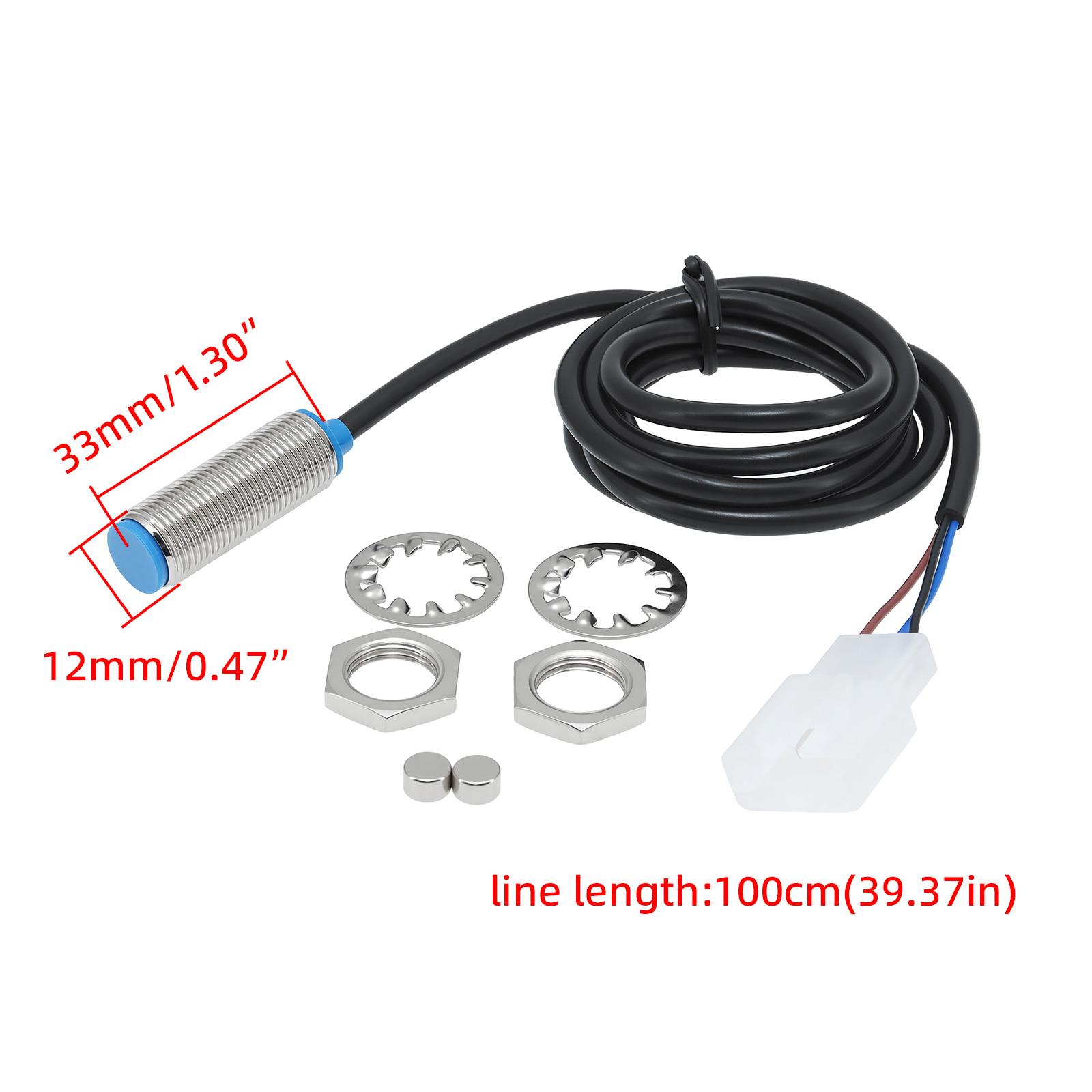 1PCS Universal Motorcycle Speedometer Sensor Replacement Kit Digital Odometer Sensors For Motorcycle ATV Speed Gauge Accessories