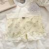 Women's Summer New Floral Antibacterial Lengthened Crotch Traceless Comfortable Breathable Mid-waist Panties