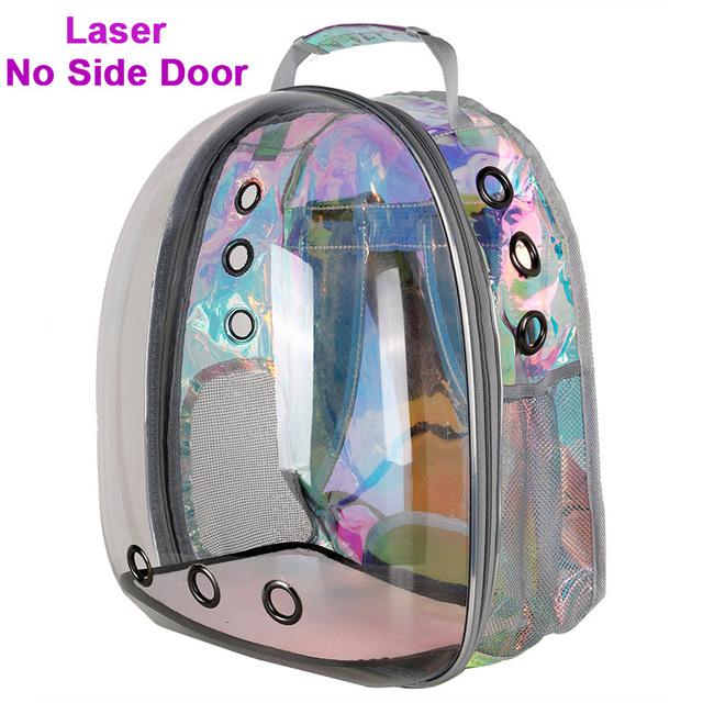 Cat Bag Cat Carrier Bag Outdoor Pet Shoulder Bag Carriers Backpack Breathable Portable Travel Transparent Bag for Small Dogs Cat