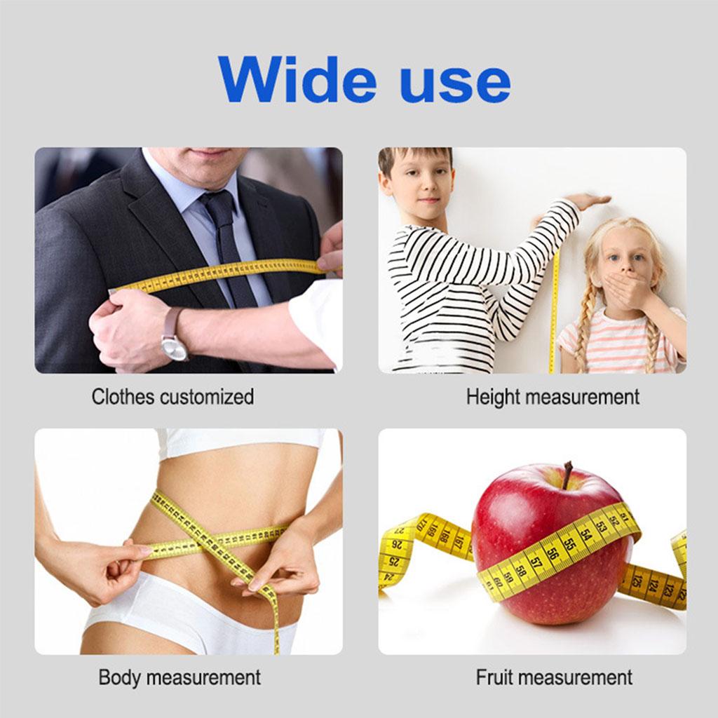 Tape Measure 300cm/120 Inches Double-Scale Soft Tape Measuring Body Weight Loss