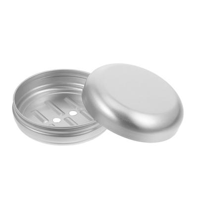 Seifenbox Schwammhalter Badezimmer Geschirrablage Behälter Aluminium Studentenwohnheim Essentials Reise