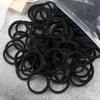 50/100PCS/Set Women Girls Basic Hair Bands 4cm Simple Solid Colors Elastic Headband Hair Ropes Ties Hair Accessories Ponytail Holder