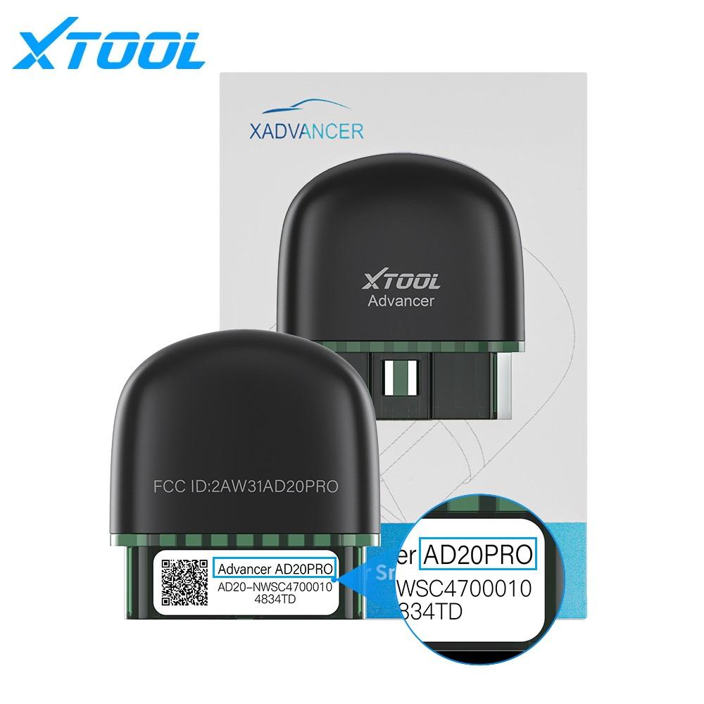 

XTOOL Advancer AD20PRO OBD2 Bluetooth Сканер Диагностический инструмент для всех систем автомобиля Тест аккумулятора Считыватель кодов Бесплатное обновление на всю жизнь AD20PRO