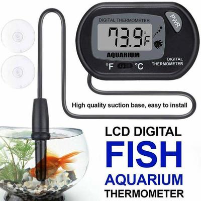 LCD Digitale Aquarium Reptielen Aquarium Watermeter Thermometer Temperatuur