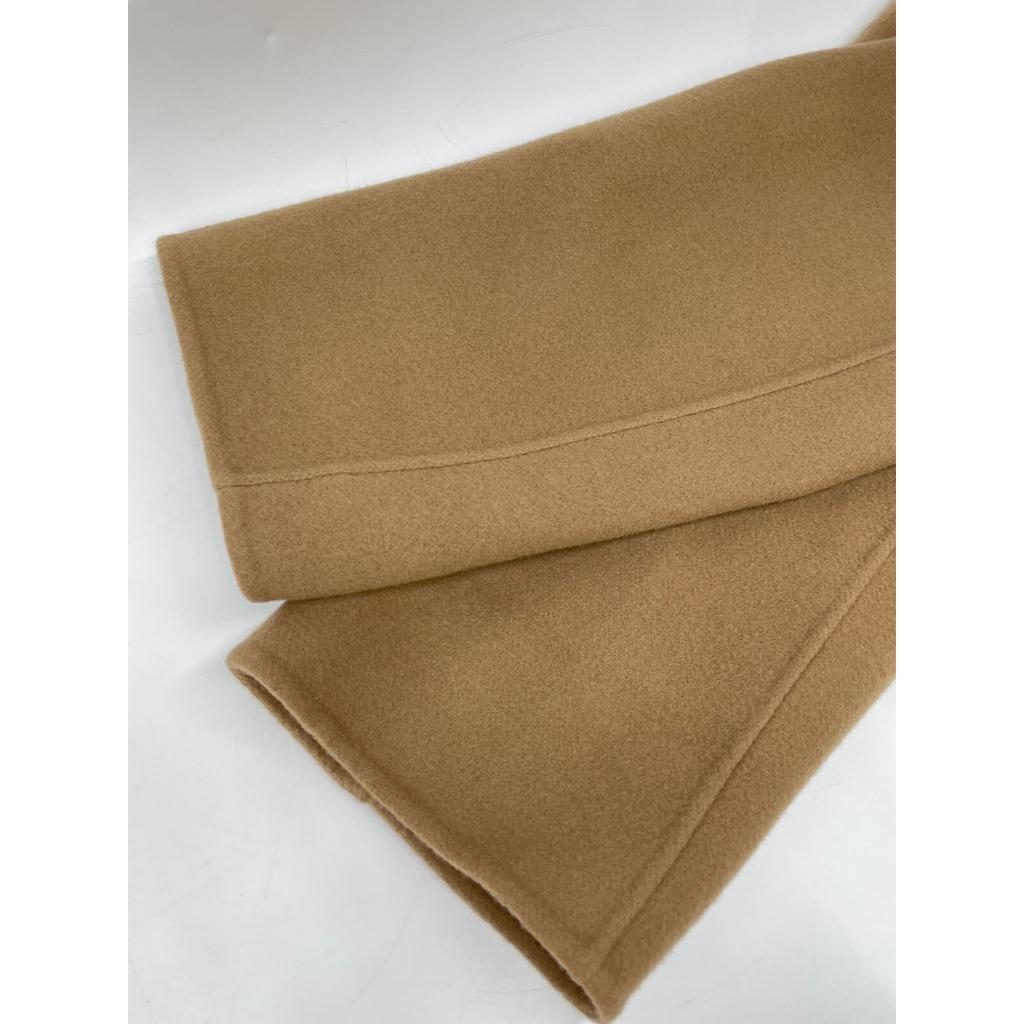 N.O.R.C Brown Wool River Big Collar Coat Coat 2 BrownUsed