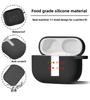 Candy Color Silicone Soft Case Protect Earphone For Airpods Pro 3 2025 Anti-lost Hand Strap+All Inclusive Cover w/ Cleaning Kit