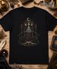 Hecate Triple Goddess T Shirt Dark Fantasy Gothic Pagan Black Witchy Tee XS-5XL