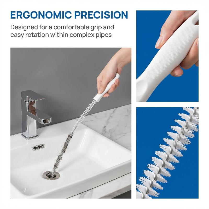 Cleaning Drain Opener Unblocking Wire Flexible Pipe Clog Remover for Home Kitchen Bathroom Sink Bathtub Hair Blockage