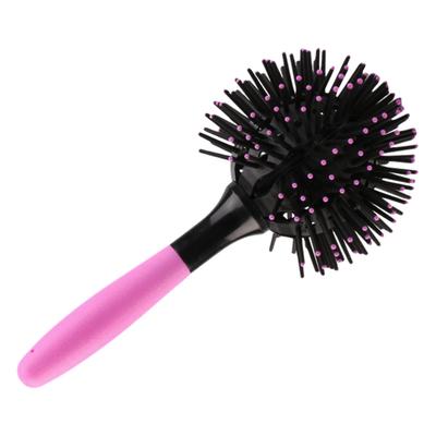 Portable Curly Hair Brushes Smoothing Gentle Curly Hair Tool Hair Comb Round for Salon Home Care Travel Men Women Family