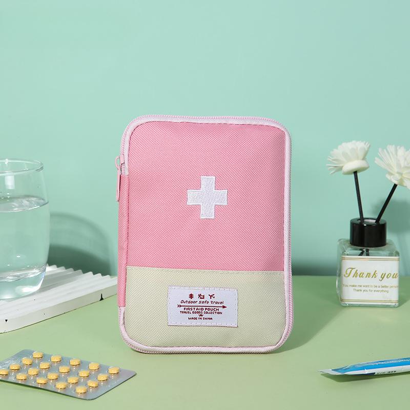 Outdoor Erste Hilfe Notfall Medizinische Tasche Medizin Medikament Pillendose Camping Zuhause Auto Überlebensset Notfalltasche Kleine Oxford Tasche