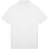Moncler Solid Color Logo Embroidered Fitted Polo Shirt Men Tops White 8A00022899P0002