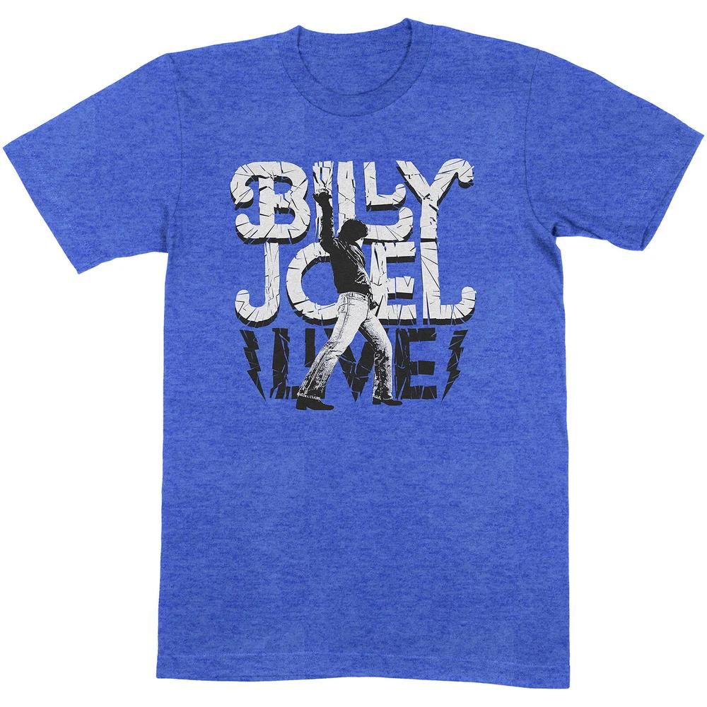Billy Joel Unisex TShirt Glass Houses Live S