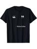 Unisexs Casual Short Sleeve Graphic Tee Helen Keller Inspiring Quote Print Black Crew Neck Summer TShirt Comfortable Regular