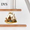 DIY Story Scene Wall Decor Cartoon Mouse Sticker, Cute Fairy Tale Decal, PVC Waterproof Decorative Gifts for Children Art Decors, Self Adhesive Mural