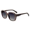 Fashion new trend color matching individuality men and women fashionable outdoor sunscreen wear simple and versatile street shot sunglasses