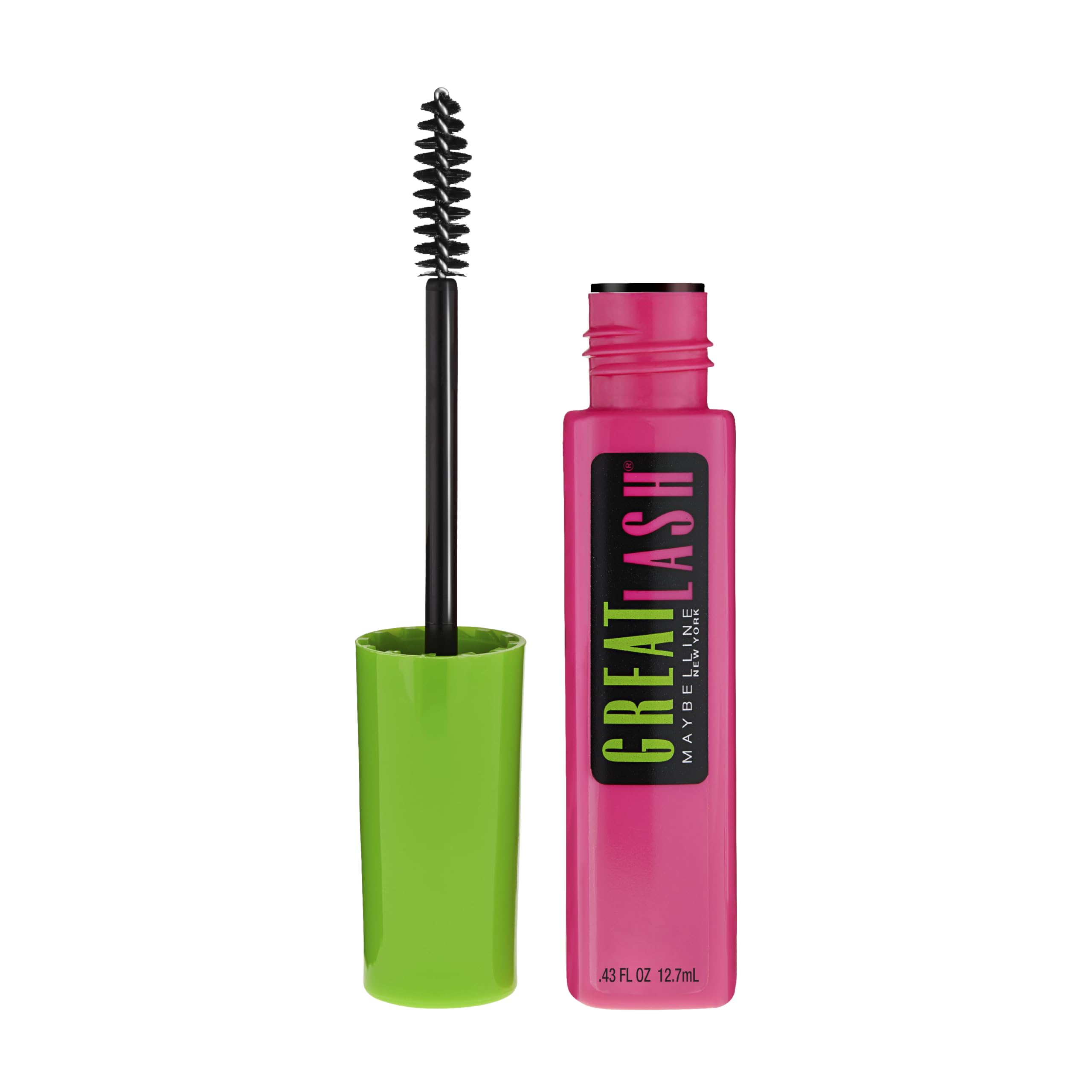 

Тушь Maybelline Great Lash с классическими объемными румянами Very Black #101