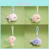 Soft Plush Ocean Animal Keychain With Pp Cotton Filling For Kids And Collectors