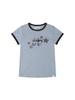 TUOMIO Star Bunny Ringer T-Shirt [Baby Blue]