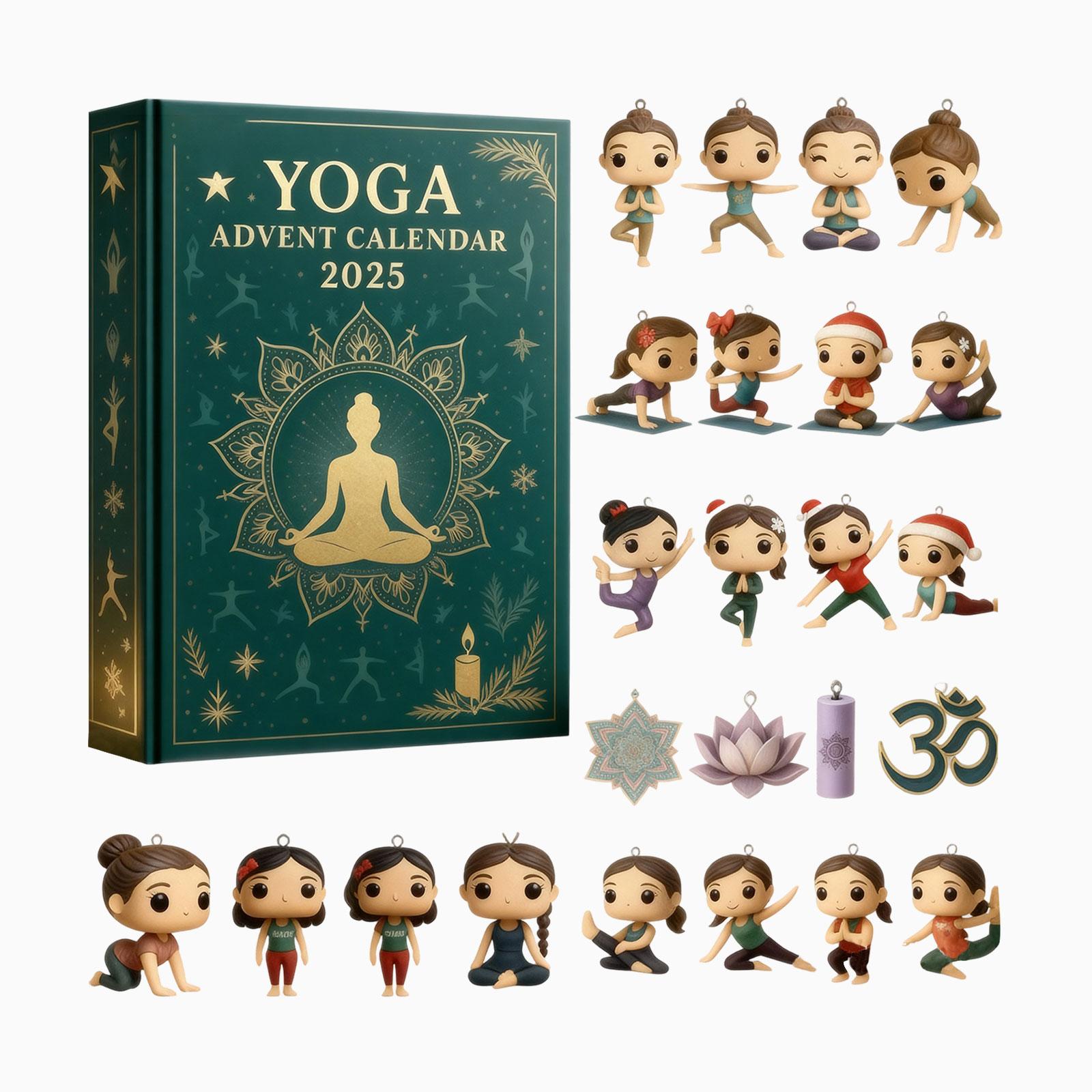 

Коробка Адвент-календаря йоги One Size