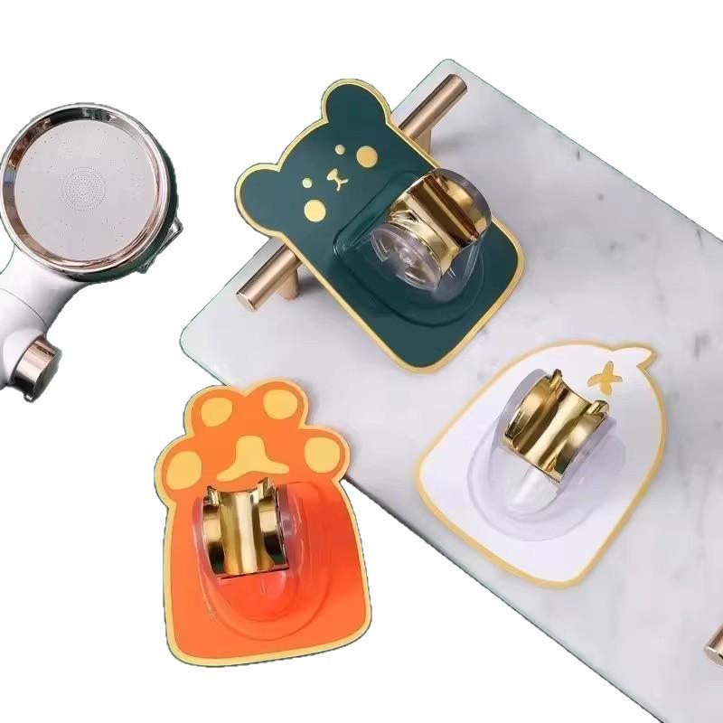 Newcomer Special: Adjustable Adhesive Cartoon Shower Head Holder