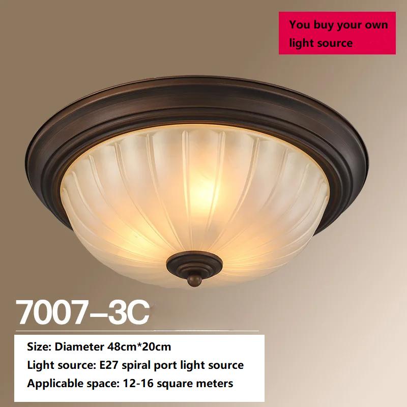 Retro Round Ceiling Lamp Bedroom Light Lamp Balcony Light LED Decorative Lamp