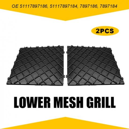 

2x Bumper Front Left&Right Cover Lower Mesh Grill Trim Fit BMW 528xi 2008-2008
