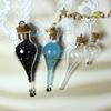 Collana con Bottiglia Magica Vintage Fai da Te Tappo Sughero Pozione Goccia d'Acqua Portafortuna Amuleto Catena per Maglione Gioielli alla Moda Regalo per Ragazze
