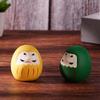 Artesanía Japonesa de Muñeca Daruma Amuleto de la Suerte Adorno de la Fortuna Paisaje Accesorios de Decoración del Hogar Regalos Decoración de la Sala de Estar