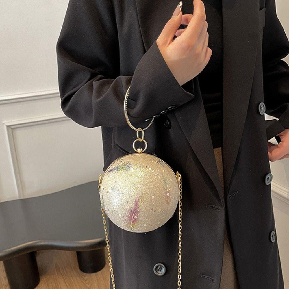 

Elegant Evening Banquet Bag Glitter Shoulder Bag Fashion Ladies Clutch Bag Ladies