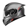 Built In Bluetooth Modular Flip Up Motorcycle Helmet Waterproof Long Battery All Season Safety Helmet for Delivery Riders Commuter Use