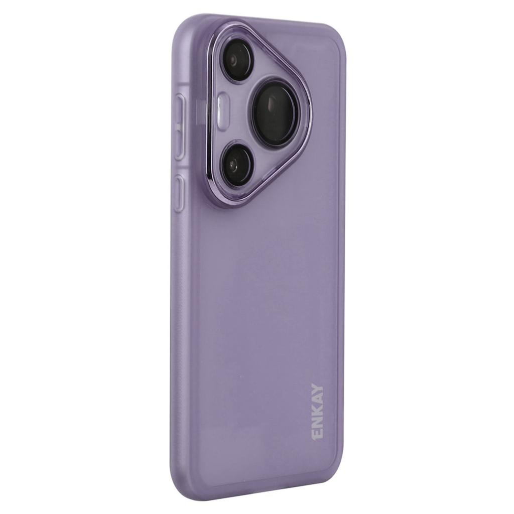 ENKAY HAT PRINCE For Huawei Pura 70 Case Matte TPU Phone Cover with Lens Film