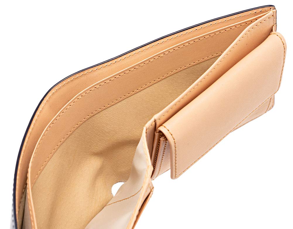 Cypris Luga Shoulder Bag Full Vegetable Tanned Leather Bifold Wallet with Coin Purse and Bill Tochigi Day Birthday Boyfriend 6282 & Compartment,