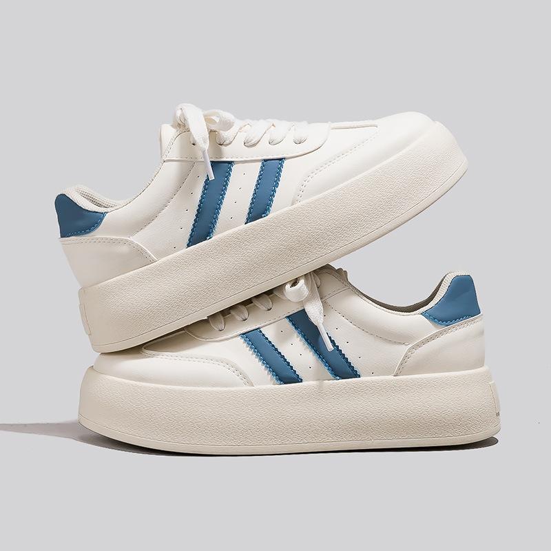 Popular Thick-soled Forrest Gump German Training Shoes Women's 2025 New Spring and Summer Retro Niche Height-increasing Shoes Versatile Casual Board