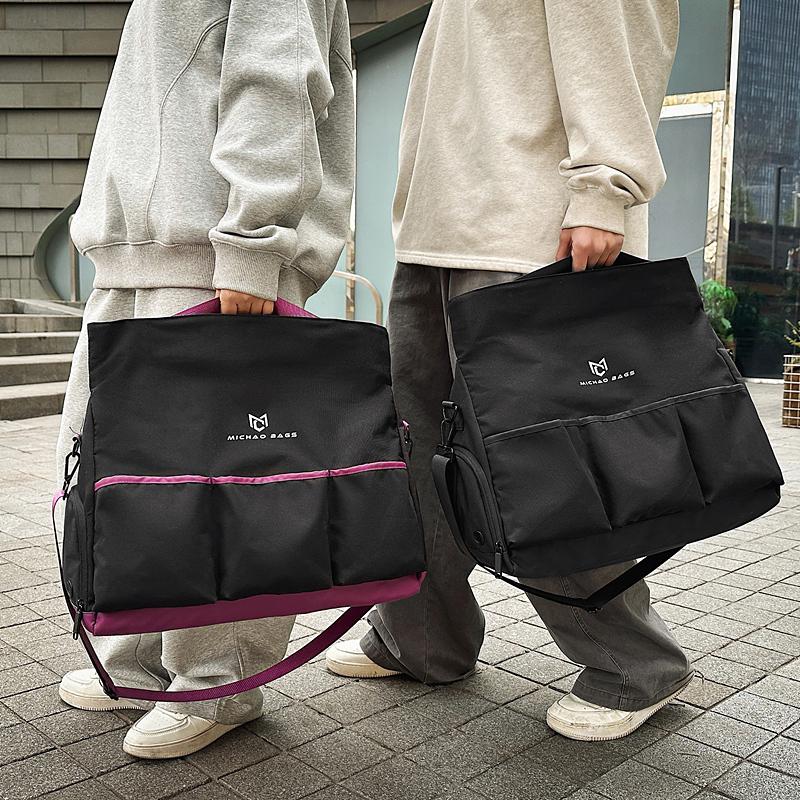 Travel Bag Men Women Short-Distance Large Capacity Gym Bag Dry and Wet Separation Separation Shoes Bags Sports Yoga Bag
