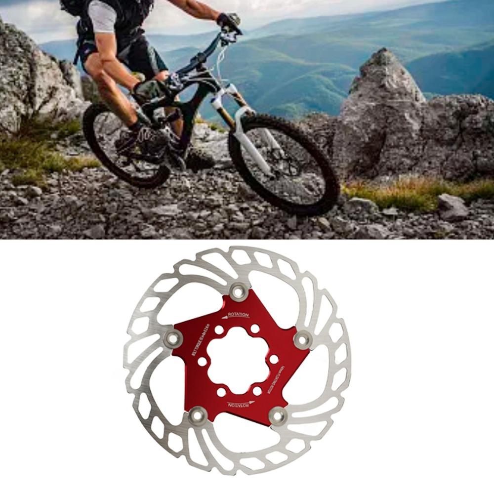 6 Schrauben Rennrad Bremsscheibe Rot Fahrrad Schwimmende Bremsscheibe Fahrrad Bremsen Wartung