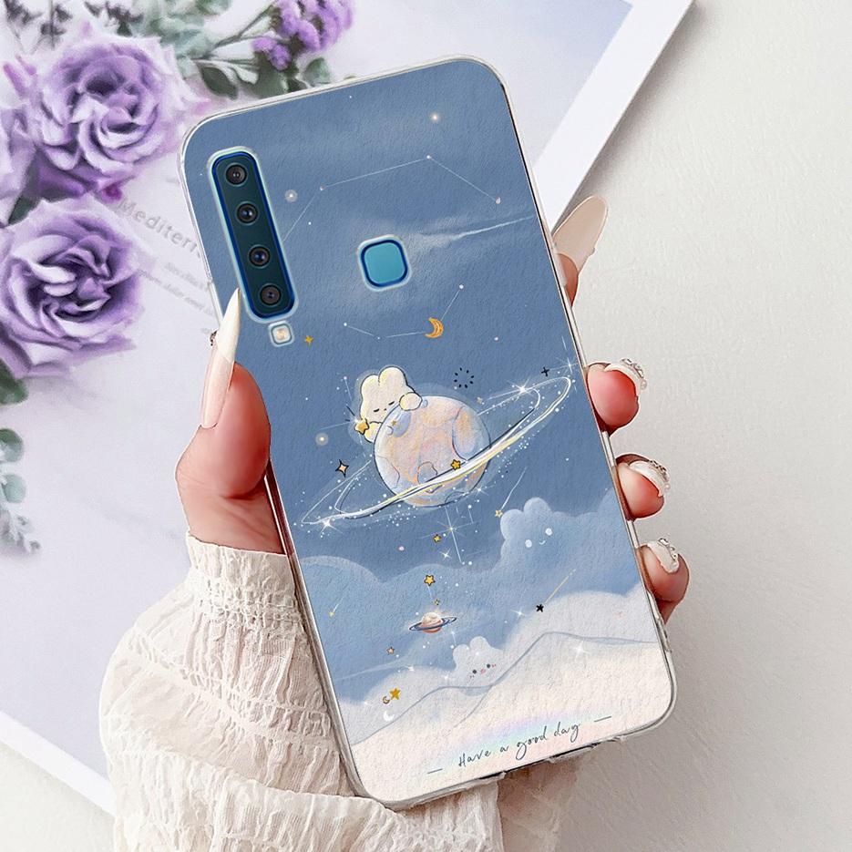 For Samsung Galaxy A9 2018 Case SM-A920F Cool Design Fashion Painted Cover Soft Silm Phone Case For Samsung A7 2018 A750F Fundas