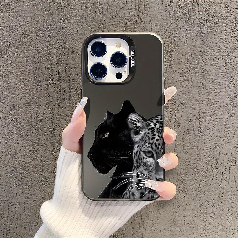Cool Leopard Aesthetic Phone Case for iPhone 17, 16, 15, 14, 13, 12, 11 Pro/Max/Plus - Shockproof and Impact-Resistant