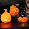 Decorative Halloween Atmosphere Light Night Light, Flameless Pumpkin LED Lamp, for Holiday Party Home Decor Safe Candle Alternative