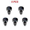 2~5PCS Auto Vehicle Car Dual USB Car Charger QC 3.0 Fast Charging Adapter Cigarette Lighter LED Voltmeter For All Mobile Phone