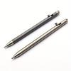 Penna Mini Compatta Titanio Puro Bolt Pen Portachiavi Portatile Penna a Sfera Regalo per Feste per gli Ospiti