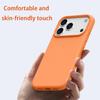 Orange Liquid Silicone Magsafe Case for iPhone 17 Pro Max Air Soft Magnetic Charing Cover For iPhone 12 13 14 15 16 Pro Max Plus