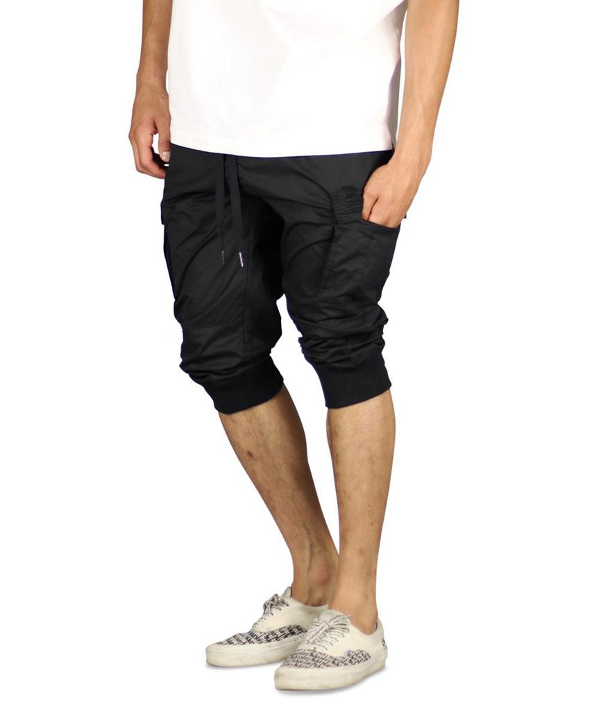 Haipeodenim Black Ella Cargo Shorts