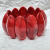 Wave Shape Exaggerated Bracelet Irregular Women Bangle Personality Resin Bracelet  Party